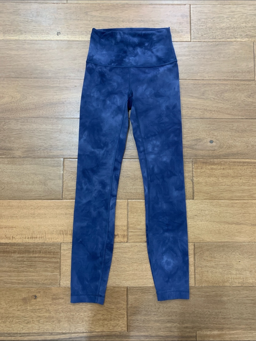 lululemon Tie-Dye Navy High-Rise Leggings Size 2